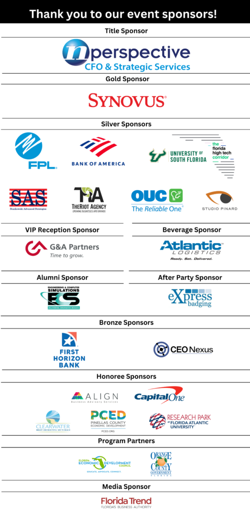 GrowFL Florida Companies to Watch Sponsors